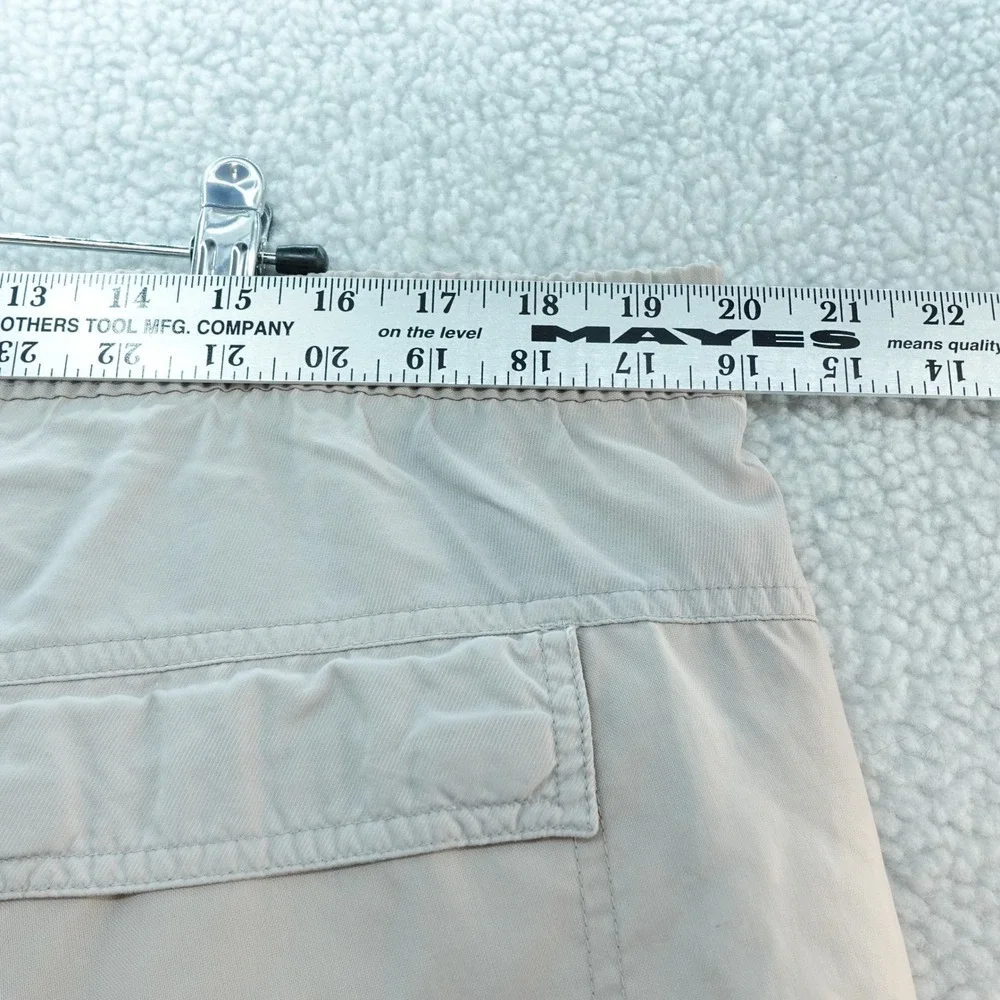 Nike Men's Large  Swim Trunks‎ Shorts Beige Lightweight Lined Pocket Flat Front